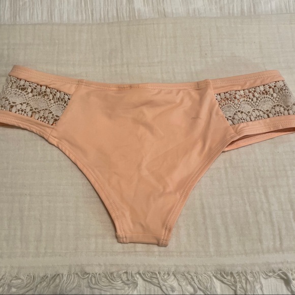 L*space Creamsicle itsy bitsy cut bottoms M - Picture 6 of 7